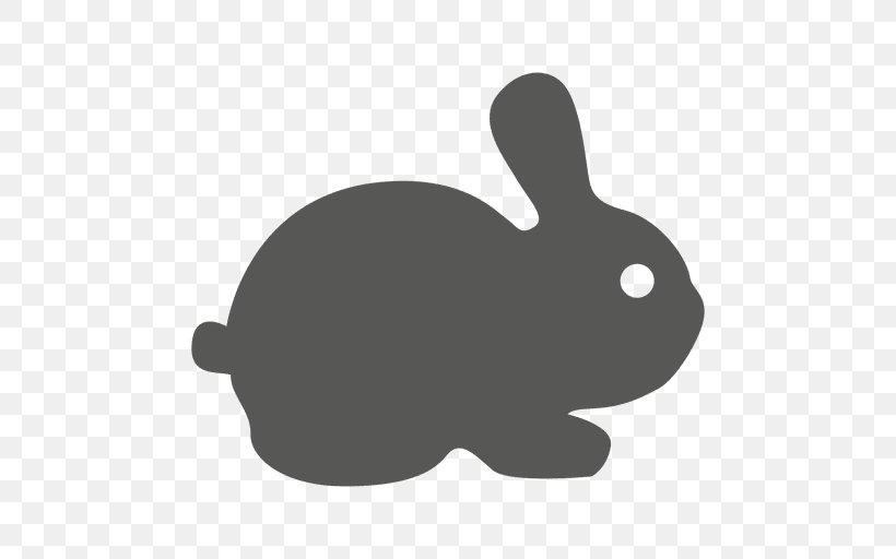 Easter Bunny Domestic Rabbit Hare, PNG, 512x512px, Easter Bunny, Apartment, Black, Black And White, Christmas Download Free