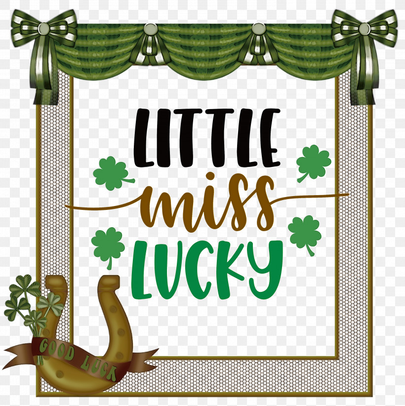 Little Miss Lucky Lucky Patricks Day, PNG, 2992x3000px, Lucky, Cartoon M, Logo, Patricks Day, Pixlr Download Free