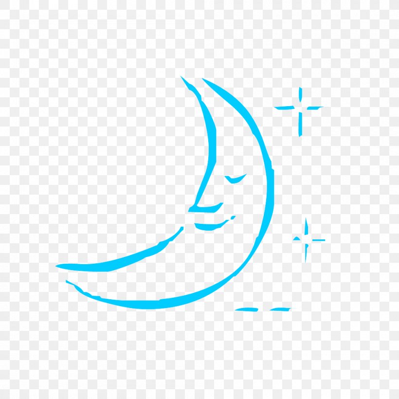 Sleeping Moon Star Clipart ., PNG, 1000x1000px, Logo, Area, Blue, Brand, Crescent Download Free