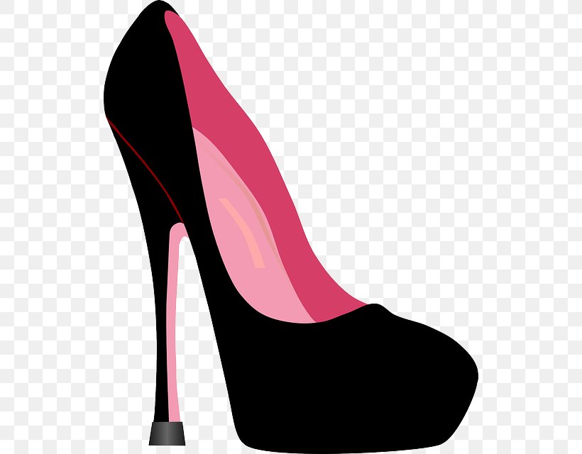 Slipper High-heeled Footwear Shoe Stiletto Heel Clip Art, PNG, 528x640px, Watercolor, Cartoon, Flower, Frame, Heart Download Free