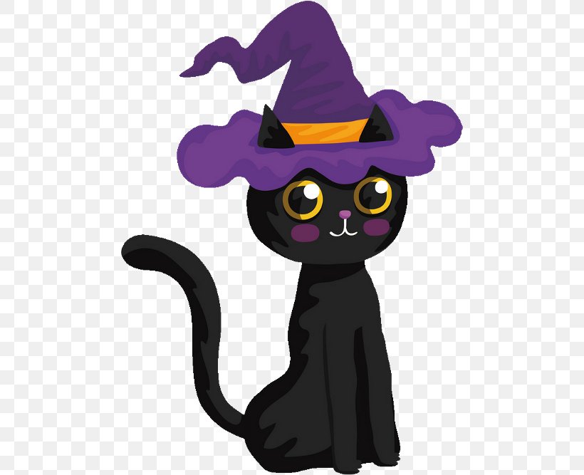 Black Cat Halloween Clip Art, PNG, 480x667px, Black Cat, Black, Carnivoran, Cat, Cat Like Mammal Download Free