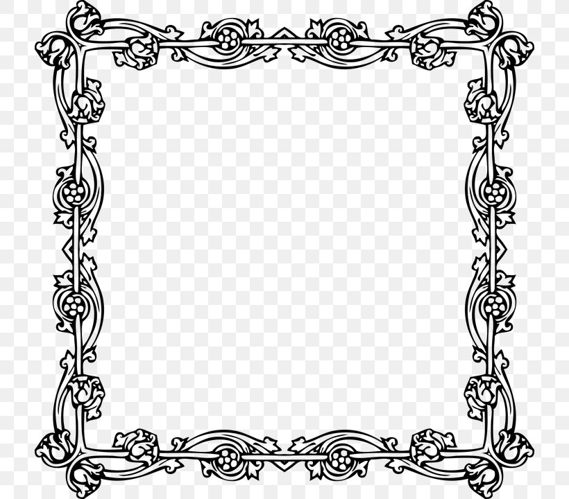 Clip Art Picture Frames Image Vector Graphics, PNG, 720x720px, Picture Frames, Borders And Frames, Chain, Decorative Arts, Drawing Download Free