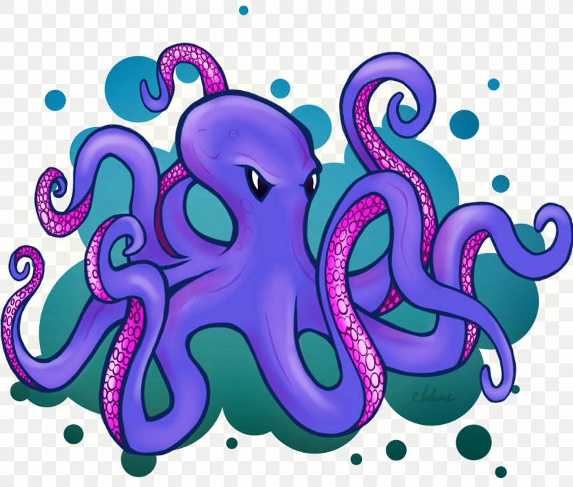 Octopus Cartoon, PNG, 1222x1039px, Octopus, Character, Giant Pacific Octopus, Purple Download Free