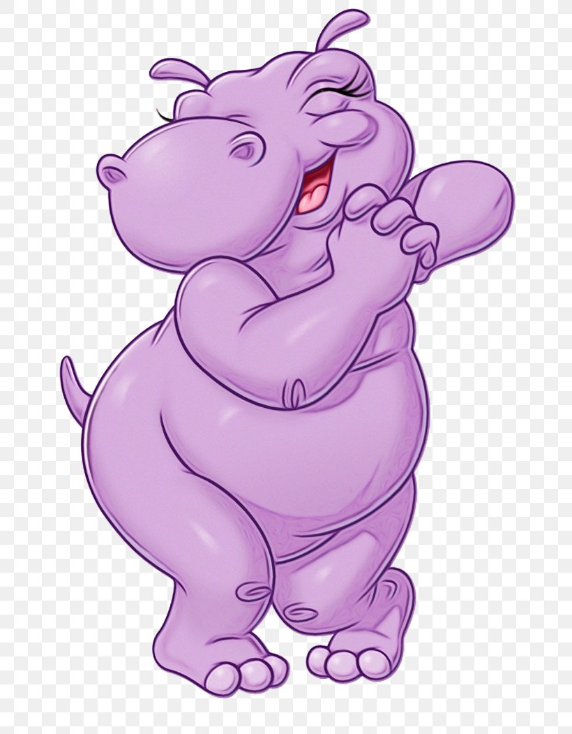 Watercolor Animal, PNG, 700x1051px, Watercolor, Animal, Animal Figure, Animation, Baby Hippos Download Free