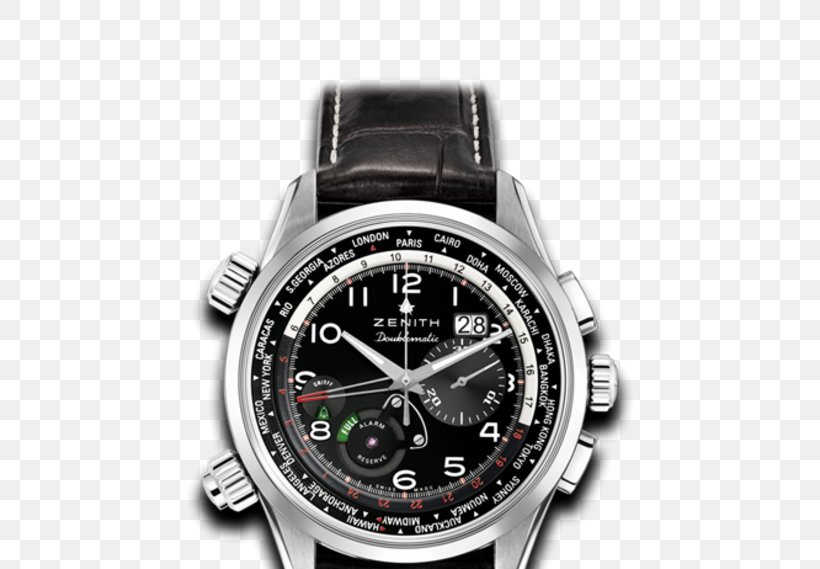 Zenith Chronometer Watch Chronograph Clock, PNG, 640x569px, Zenith, Alpina Watches, Brand, Breitling Sa, Chronograph Download Free