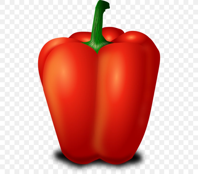Bell Pepper Chili Pepper Habanero Clip Art, PNG, 506x720px, Bell Pepper, Apple, Bell Peppers And Chili Peppers, Bush Tomato, Capsicum Download Free