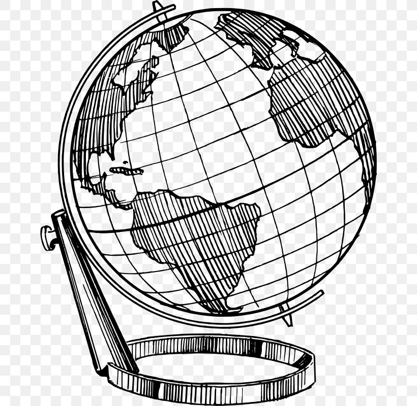 Earth Globe Drawing Line Art, PNG, 662x800px, Earth, Area, Ball, Black And White, Drawing Download Free