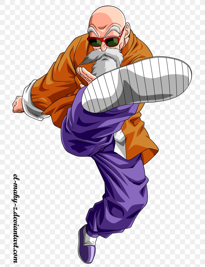 Master Roshi Goku Krillin Launch Dragon Ball Z: Budokai 3, PNG, 746x1071px, Master Roshi, Art, Cartoon, Character, Costume Download Free