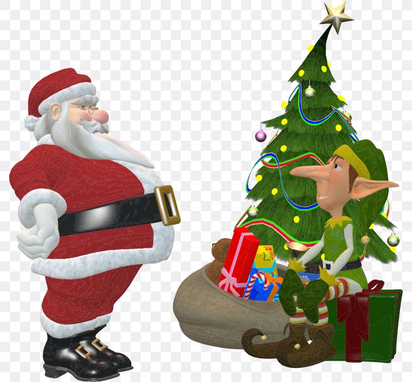 Santa Claus Mrs. Claus Christmas Elf Gift, PNG, 785x760px, Santa Claus, Christmas, Christmas Decoration, Christmas Elf, Christmas Ornament Download Free