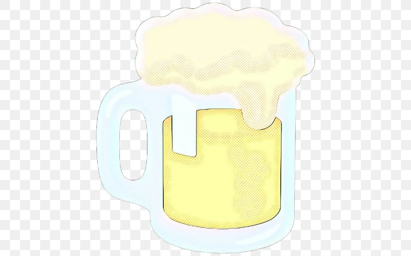 Yellow Mug Clip Art Cloud Drinkware, PNG, 512x512px, Pop Art, Cloud, Drinkware, Mug, Retro Download Free