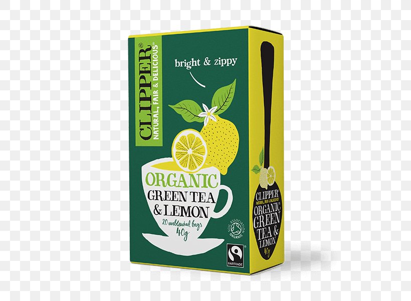 Green Tea Organic Food Clipper Tea Lemon, PNG, 600x600px, Green Tea, Brand, Citric Acid, Clipper Tea, Food Download Free