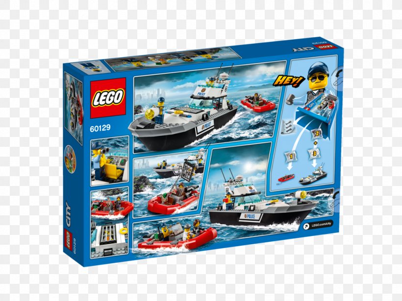 LEGO 60129 City Police Patrol Boat Toy LEGO 60148 City ATV Race Team Police Watercraft, PNG, 1024x768px, Lego, Asda Stores Limited, Lego City, Lego Star Wars, Lego Trains Download Free
