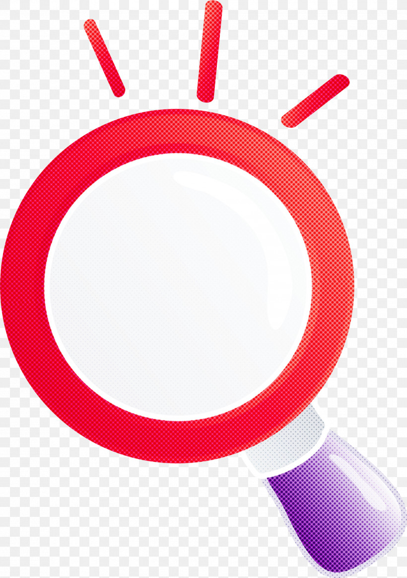 Magnifying Glass Magnifier, PNG, 2114x2999px, Magnifying Glass, Circle, Magenta, Magnifier, Material Property Download Free