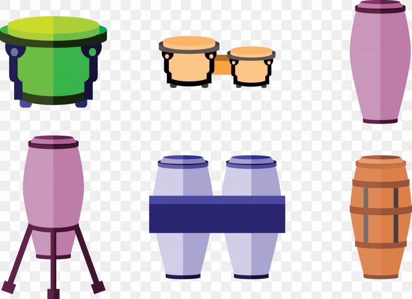 Conga Drum Musical Instruments Percussion, PNG, 2443x1775px, Watercolor, Cartoon, Flower, Frame, Heart Download Free