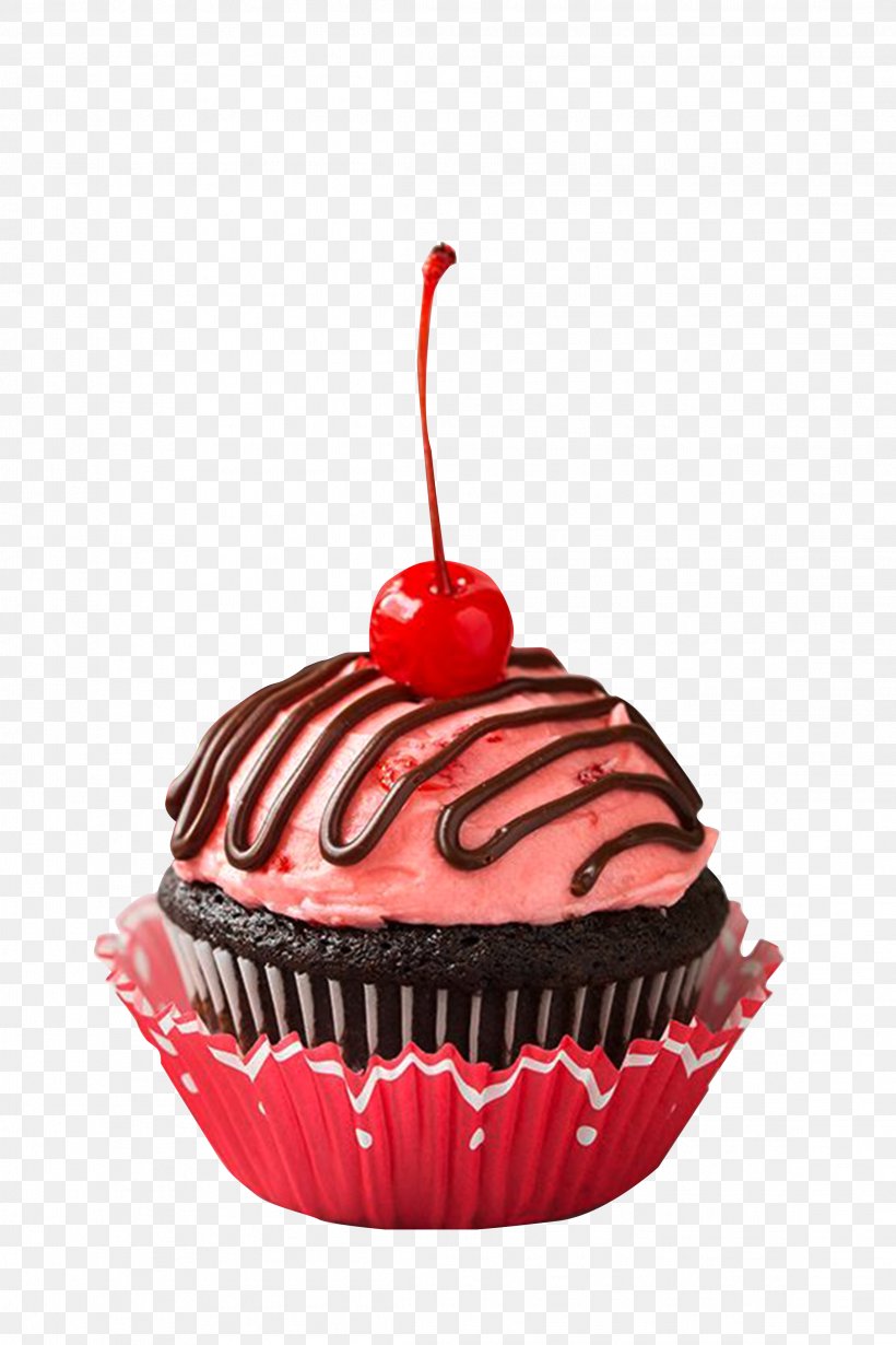 Cupcake Frosting & Icing Chocolate Cake Red Velvet Cake Cream, PNG, 2291x3437px, Cupcake, Cake, Cake Decorating, Cherry, Chocolate Download Free