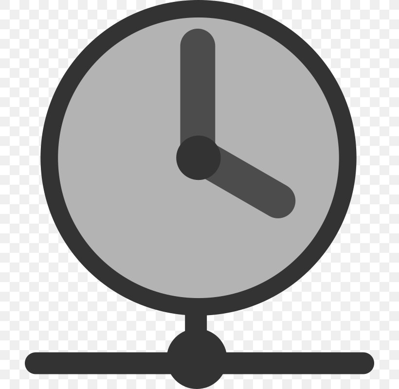 Network Time Protocol Clock Clip Art, PNG, 718x800px, Network Time Protocol, Black And White, Client, Clock, Computer Servers Download Free