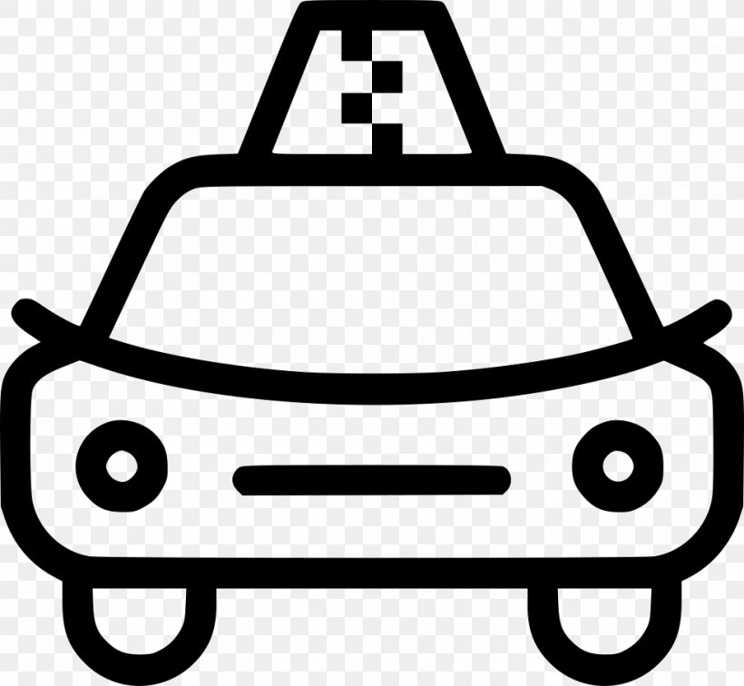 Taxi Car Rental, PNG, 980x904px, Taxi, Black And White, Car, Car Rental, Icon Design Download Free