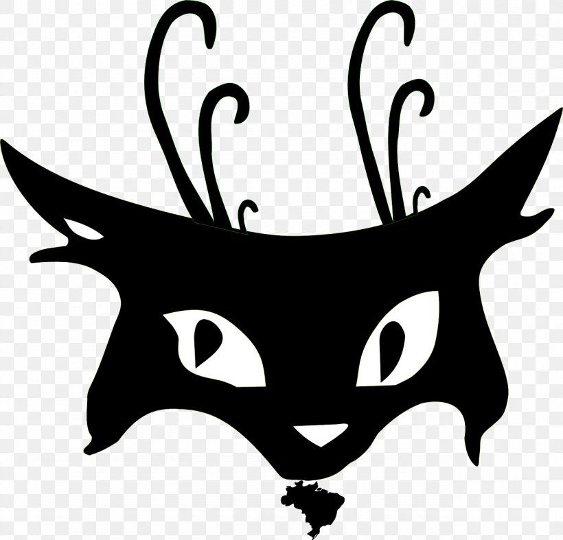 Whiskers Cat Kitten Felidae Clip Art, PNG, 1280x1230px, Whiskers, Artwork, Bat, Black, Black And White Download Free