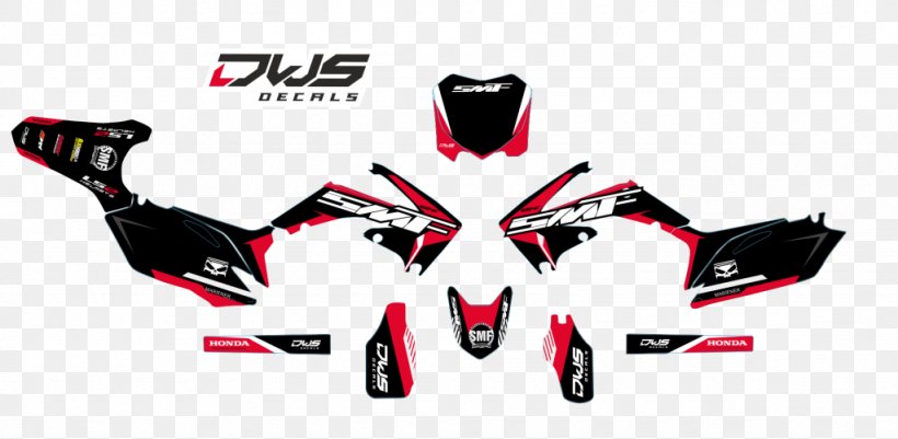 Decal Honda Motor Company Motorcycle Honda CRF Series Logo, PNG, 1024x502px, 2018, Decal, Automotive Design, Automotive Exterior, Black Download Free