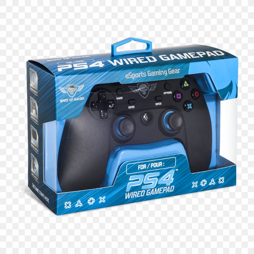 Joystick Game Controllers Gamepad PlayStation Video Game Consoles, PNG, 1024x1024px, Joystick, Accessoire, All Xbox Accessory, Analog Stick, Blue Download Free