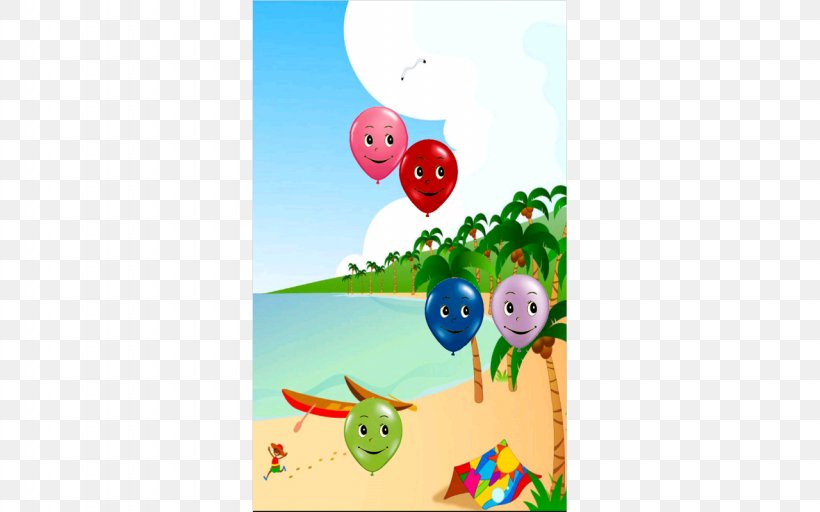 Balloon Greeting & Note Cards Desktop Wallpaper Font, PNG, 1280x800px, Balloon, Beach, Computer, Flower, Google Play Download Free