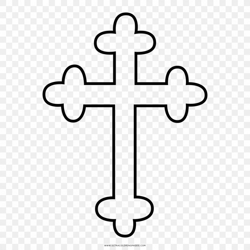 Cross Line Art Drawing Crucifix Coloring Book, PNG, 1000x1000px, Cross, Area, Bible, Biome, Car Download Free