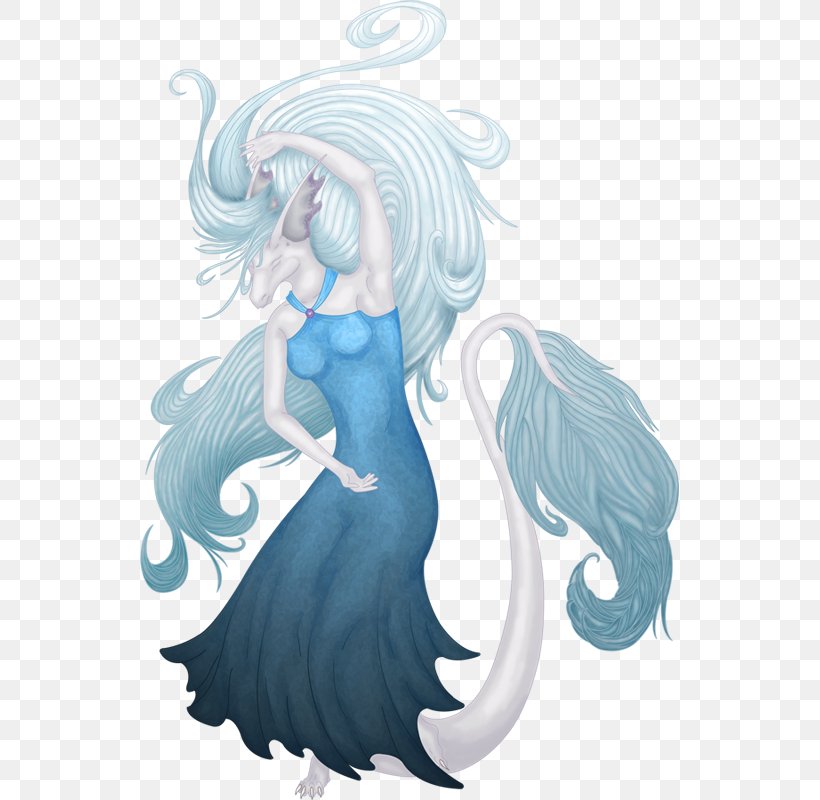 Fairy Long Hair Tail Mermaid, PNG, 539x800px, Watercolor, Cartoon, Flower, Frame, Heart Download Free