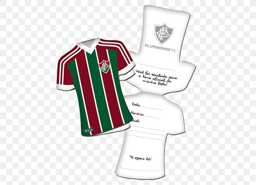 Fluminense FC Sports Fan Jersey T-shirt Convite, PNG, 592x592px, Fluminense Fc, Birthday, Brand, Clothing, Convite Download Free