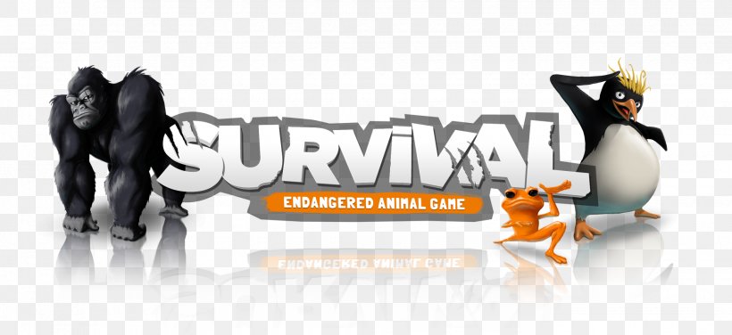 Endangered Species Logo Stranded Deep Survival Game Video Game, PNG, 1940x891px, Endangered Species, Advertising, Animal, Arkive, Brand Download Free