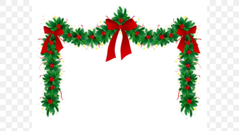 Garland Christmas Wreath Clip Art, PNG, 600x450px, Garland, Branch, Christmas, Christmas Decoration, Christmas Ornament Download Free