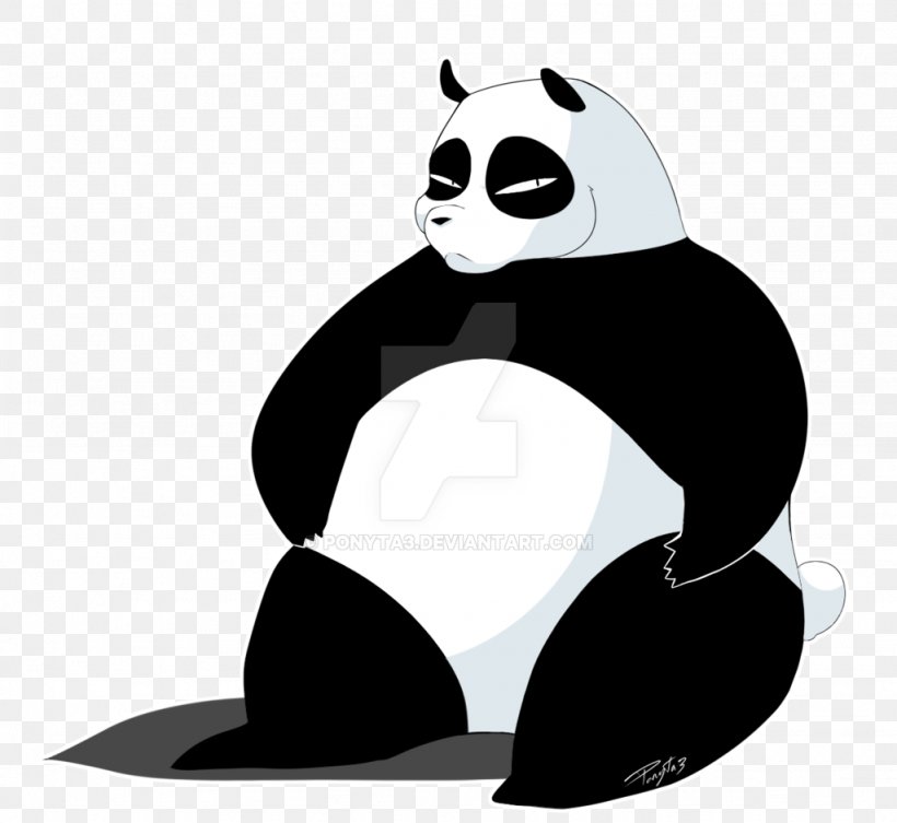 Giant Panda Genma Saotome Digital Art Fan Art Ranma ½, PNG, 1024x941px, Watercolor, Cartoon, Flower, Frame, Heart Download Free