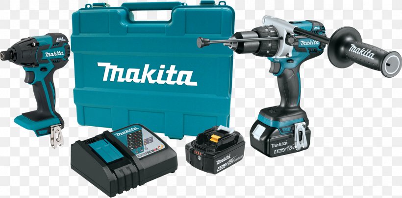 Makita XT248 Impact Driver Lithium-ion Battery Cordless, PNG, 1498x741px, Makita, Augers, Brushless Dc Electric Motor, Cordless, Drill Download Free