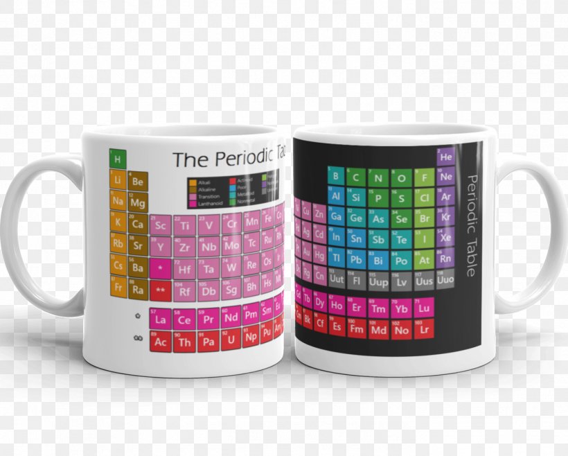 Periodic Table Of The Elements Mug Chemistry Student Teacher Gift Cup Gift Retro Coffee Cup Dishwasher, PNG, 1393x1119px, Mug, Brand, Coffee Cup, Cup, Dishwasher Download Free