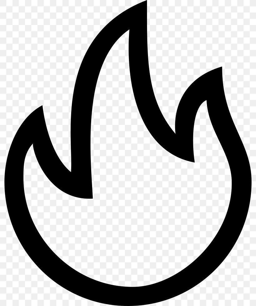 Clip Art Fire Flame Vector Graphics, PNG, 792x980px, Fire, Artwork, Black And White, Combustion, Crescent Download Free