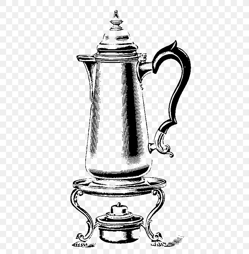 Jug Coffee Percolator Kettle Teapot Drawing, PNG, 484x836px, Jug, Black And White, Coffee Bean, Coffee Percolator, Cookware And Bakeware Download Free