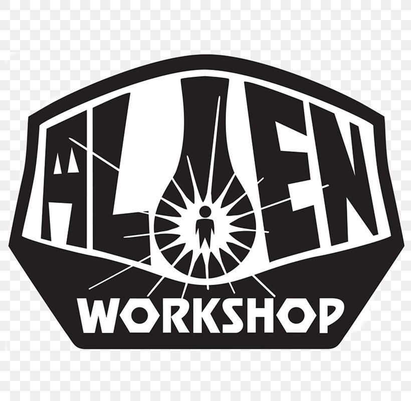 Alien Workshop Skateboarding Logo Decal, PNG, 800x800px, Alien Workshop, Area, Black, Black And White, Brand Download Free