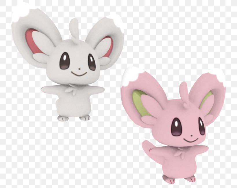 Domestic Rabbit Minccino Pokémon GO 3D Modeling, PNG, 750x650px, 3d Computer Graphics, 3d Modeling, Domestic Rabbit, Animal Figure, Autodesk 3ds Max Download Free