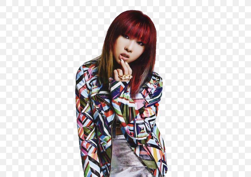 Minzy South Korea 2NE1 Running Man COME BACK HOME, PNG, 599x579px, Minzy, Bangs, Blouse, Brown Hair, Clothing Download Free
