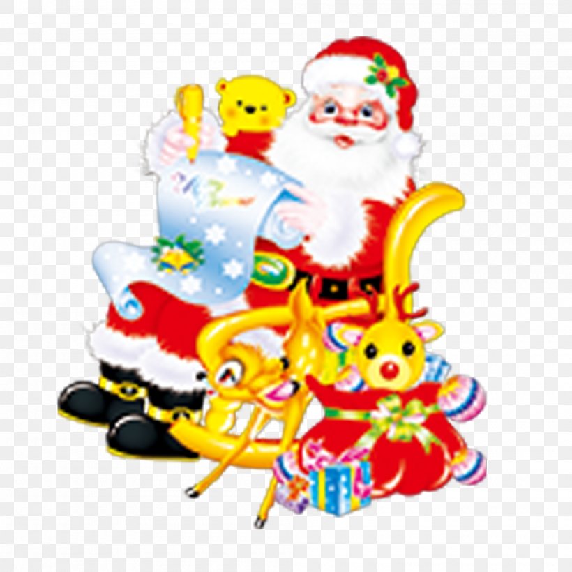 Santa Claus Christmas Ornament Christmas Tree, PNG, 2000x2000px, Santa Claus, Art, Christmas, Christmas Decoration, Christmas Ornament Download Free