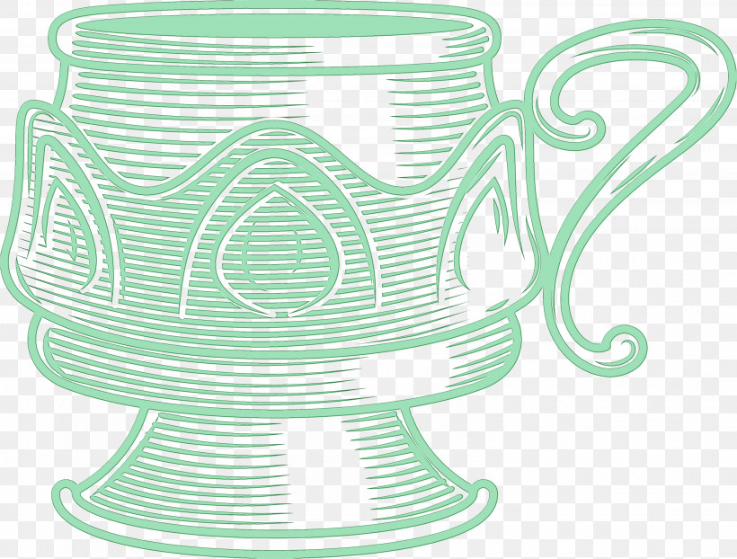 Drinkware Serveware Line Tableware Cup, PNG, 3137x2382px, Watercolor, Cup, Drinkware, Line, Paint Download Free
