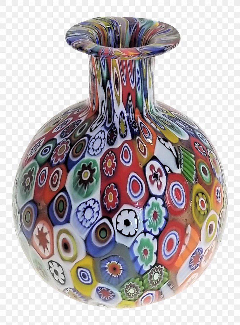 Glass Vase Murano Millefiori Venetian Glass, PNG, 1382x1872px, Vase, Artifact, Ceramic, Earthenware, Flower Download Free