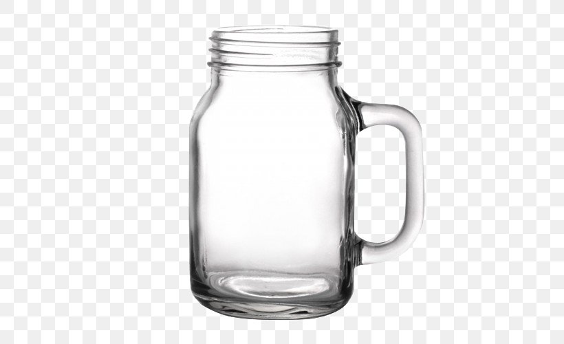 Mason Jar Mug Glass Handle, PNG, 500x500px, Mason Jar, Ball Corporation, Beer Glasses, Ceramic, Champagne Glass Download Free