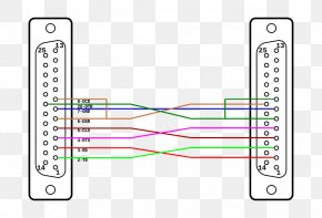 Null Modem RS-232 Serial Port Electrical Cable Serial Cable, PNG ...