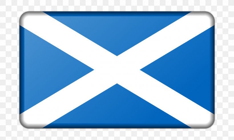 St Andrews Flag Of Scotland Clip Art, PNG, 2400x1440px, St Andrews, Andrew, Area, Blue, Brand Download Free