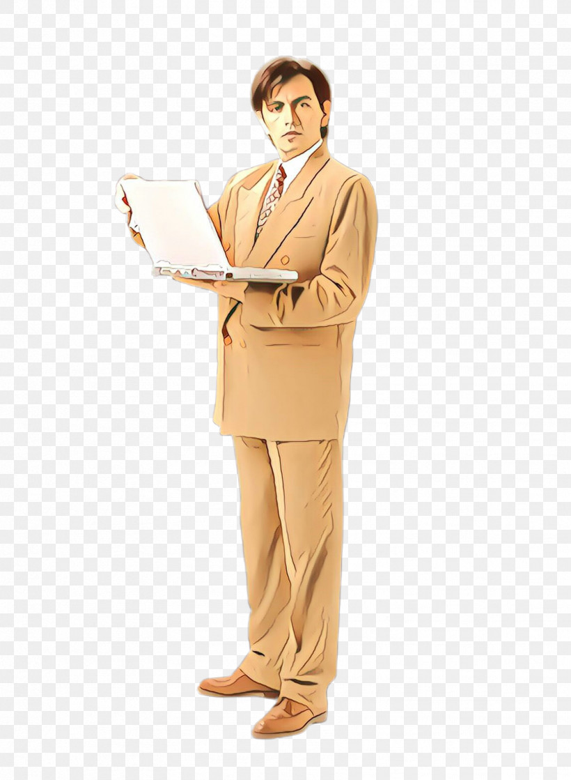 Standing Clothing Beige Suit Costume, PNG, 1711x2336px, Standing, Beige, Clothing, Costume, Formal Wear Download Free
