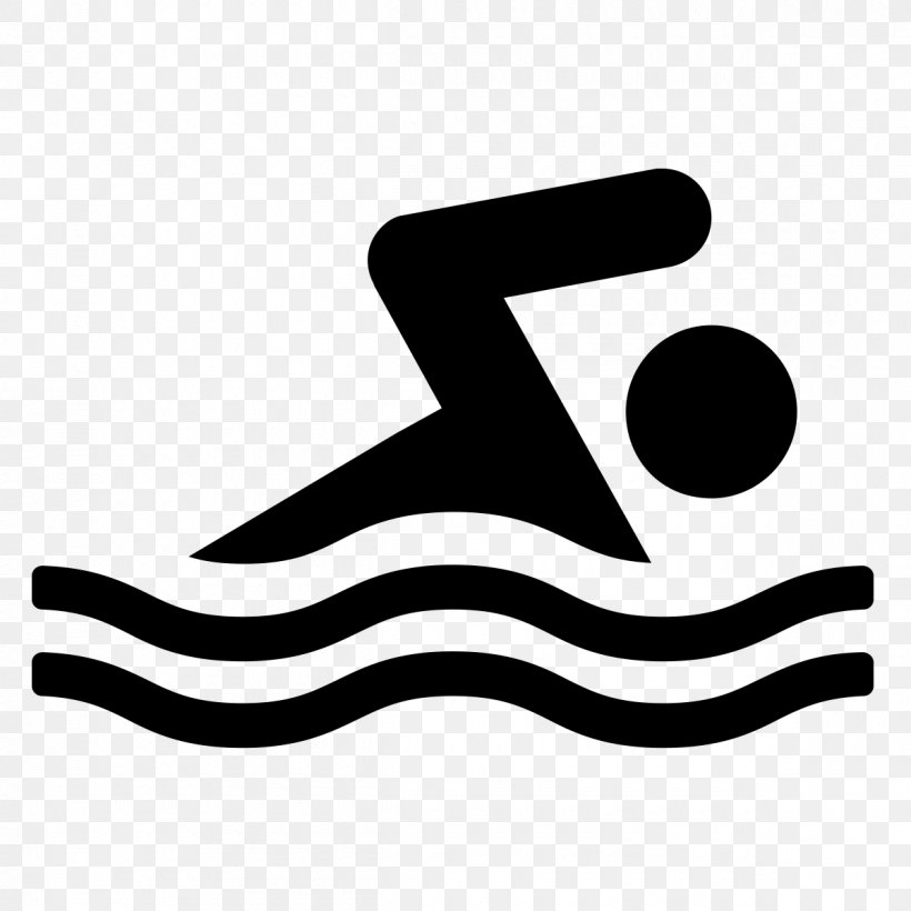 Swimming At The Summer Olympics Logo Swimming Pool Sport, PNG, 1200x1200px, Swimming At The Summer Olympics, Accommodation, Black And White, Brand, Finger Download Free
