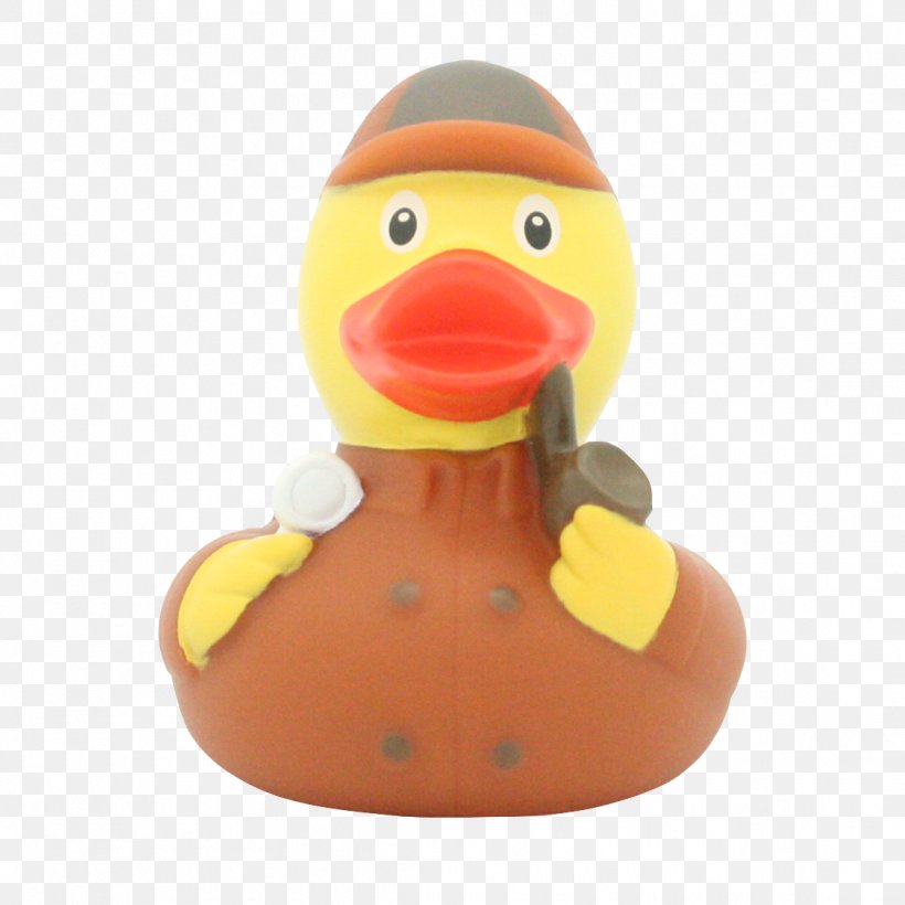 Rubber Duck Detective Police Amazonetta, PNG, 1117x1117px, Duck, Aix, Amazonetta, Bathtub, Beak Download Free