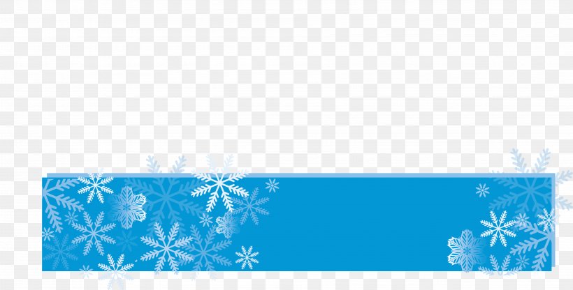 Winter Banner Information, PNG, 3619x1836px, Winter, Aqua, Banner, Blue, Electric Blue Download Free