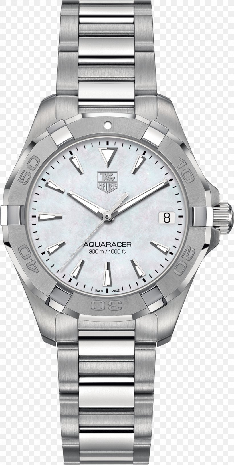 TAG Heuer Aquaracer Automatic Watch Quartz Clock, PNG, 1000x1988px, Tag Heuer Aquaracer, Automatic Watch, Brand, Counterfeit Watch, Luneta Download Free