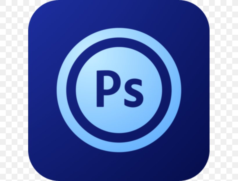 Adobe Photoshop Logo Product Design Brand Adobe Systems, PNG, 625x625px, Logo, Adobe Systems, Brand, Electric Blue, Sign Download Free
